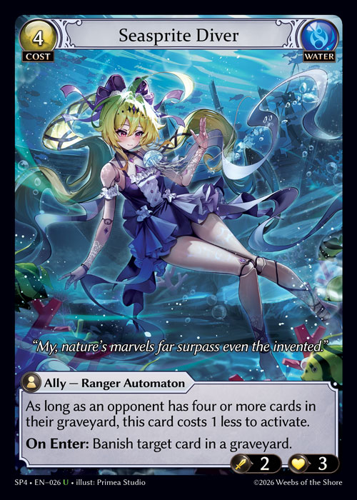 FOIL - Seasprite Diver / SP4-026 (U)