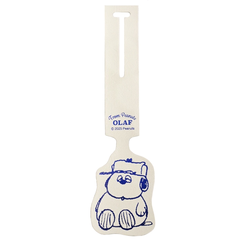 現貨｜Snoopy Olaf 日本製 牛皮 行李牌 (SN0191)