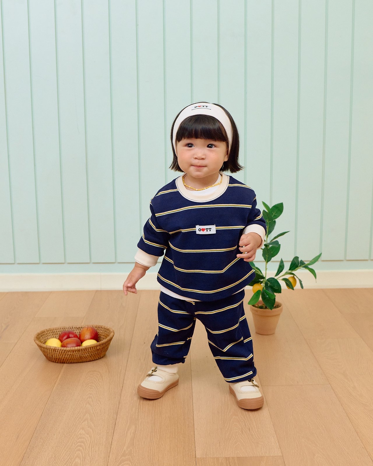OOTT | Rookie Striped Two-Piece Set