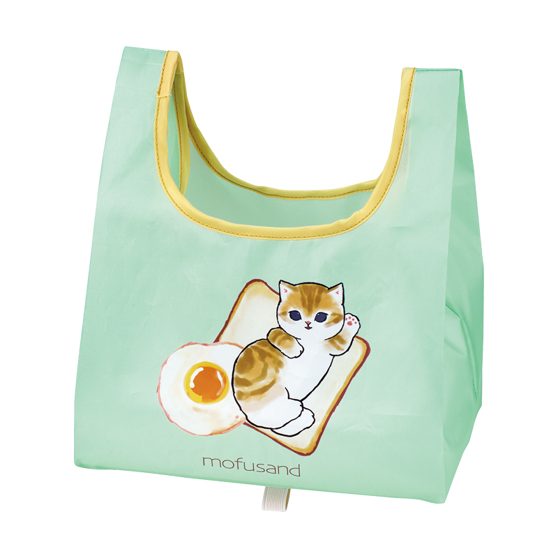 日本 Mofusand貓咪 鯊魚貓 mofumofu store 扭蛋環保袋