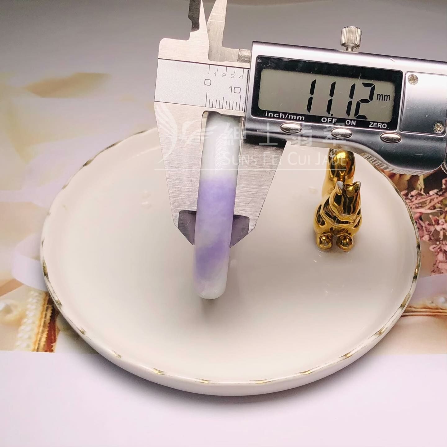 木那濃色藍紫福鐲52.7mm