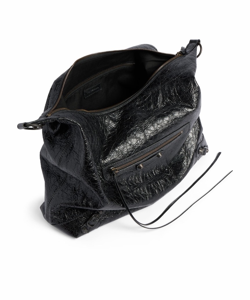 Balenciaga 女士 Le City Hobo 中號單肩包均碼碼中號、37cm*11cm*35cm 