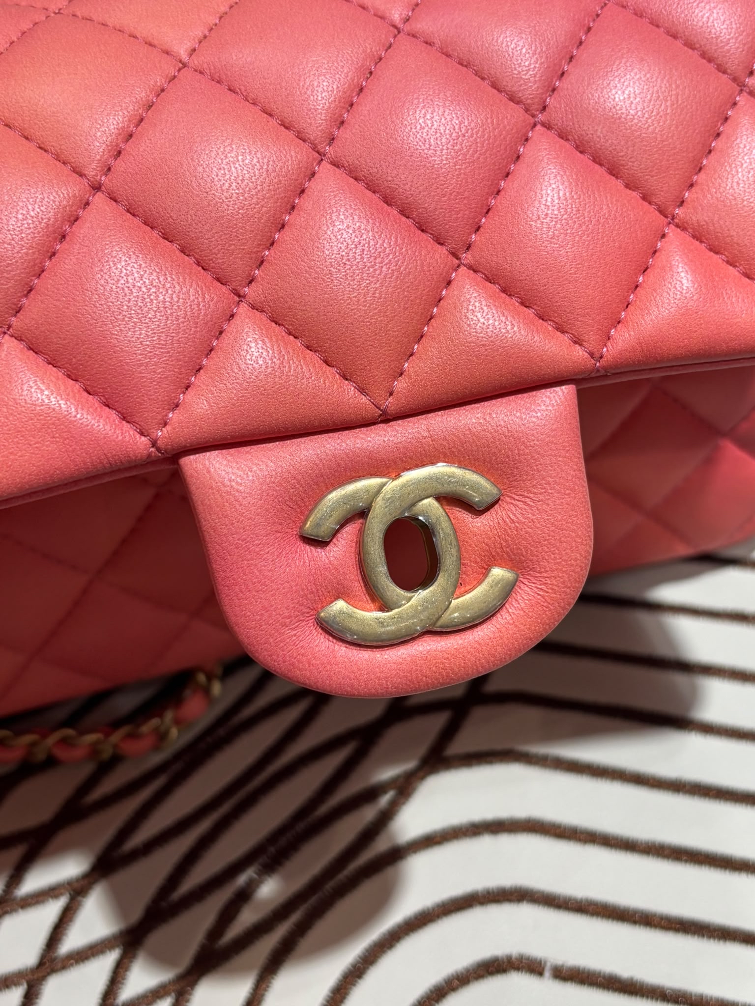 全新 Chanel mini flap bag with Top handle cf20cm 100%Authentic,100% new全新貨品   ✅專門店收據✅晶片✅dust bag✅盒