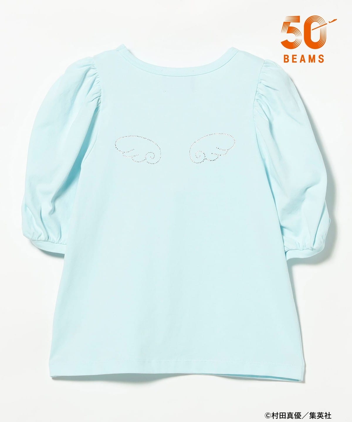 《Pre-Order》蜂蜜檸檬蘇打 Balloon T-shirt｜Ribbonりぼん 70周年 × BEAMS MANGART × Ray BEAMS (26177-P）