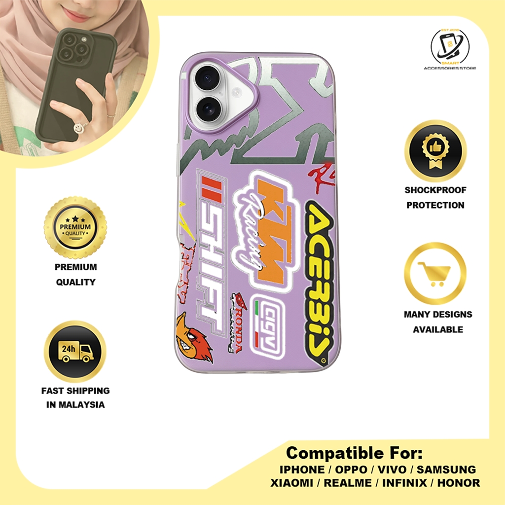 JELLY CASE PHONE FOR IPHONE - DESIGN MOTORSPORT B