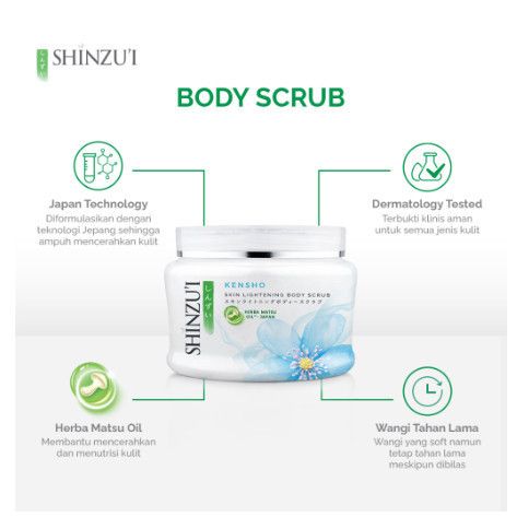 Shinzui Body Scrub 200ml - Kensho
