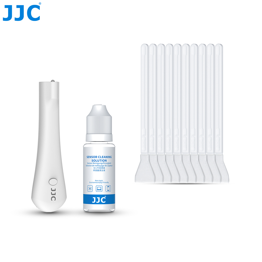 JJC Sensor Cleaning Swab With CL-CS15 Sensor CMOS Cleaning Solution and Light Cleaning Kit 清潔套裝 (CL-AS10K2)