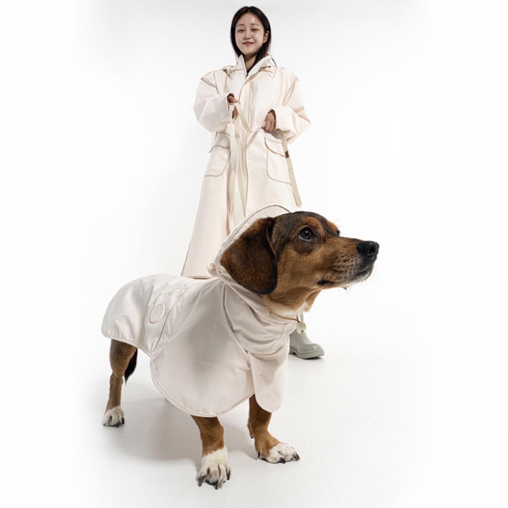 *SuperPet🇰🇷狗狗主人親子裝 雨衣-主人雨衣