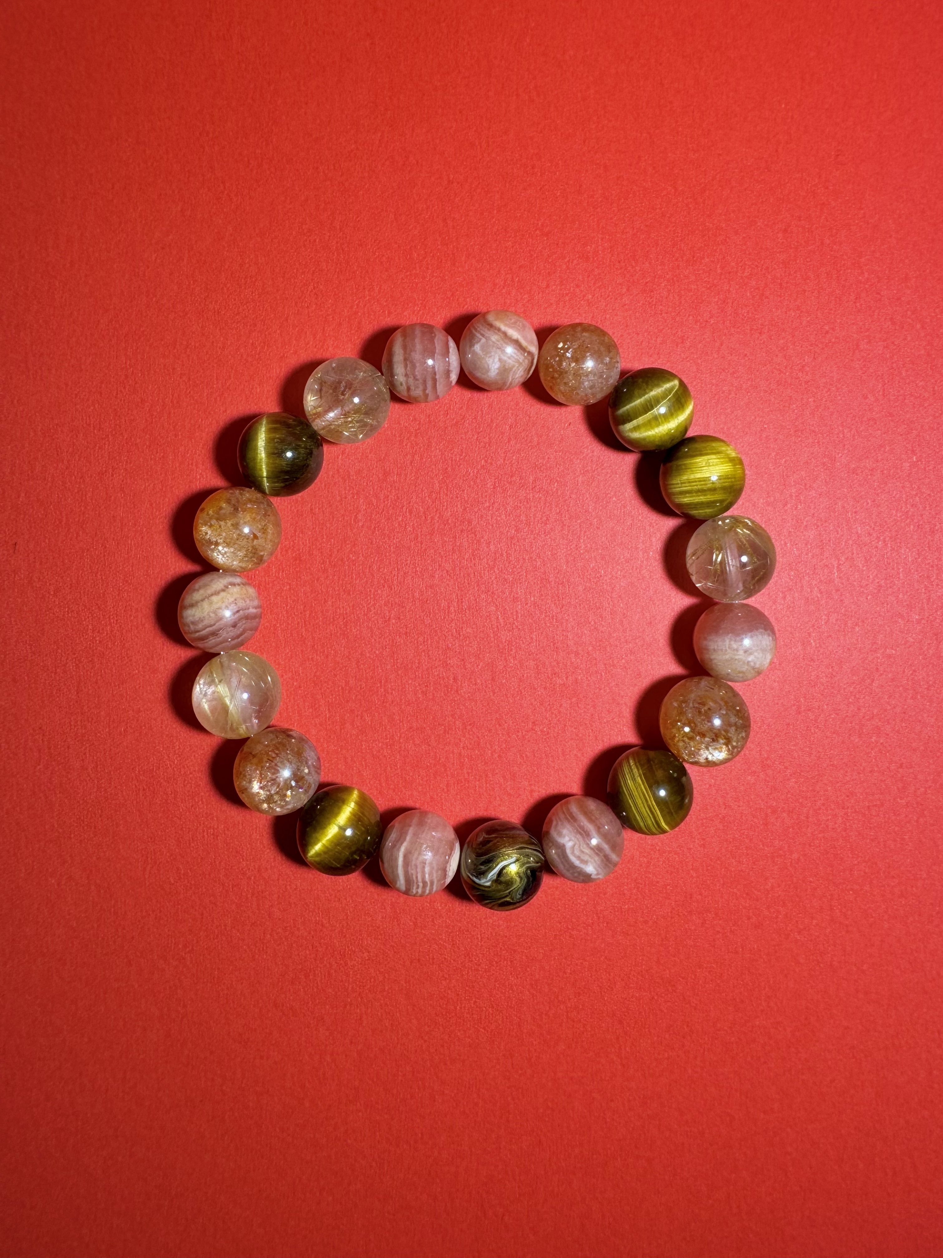 【赤金幻陽】水晶手串