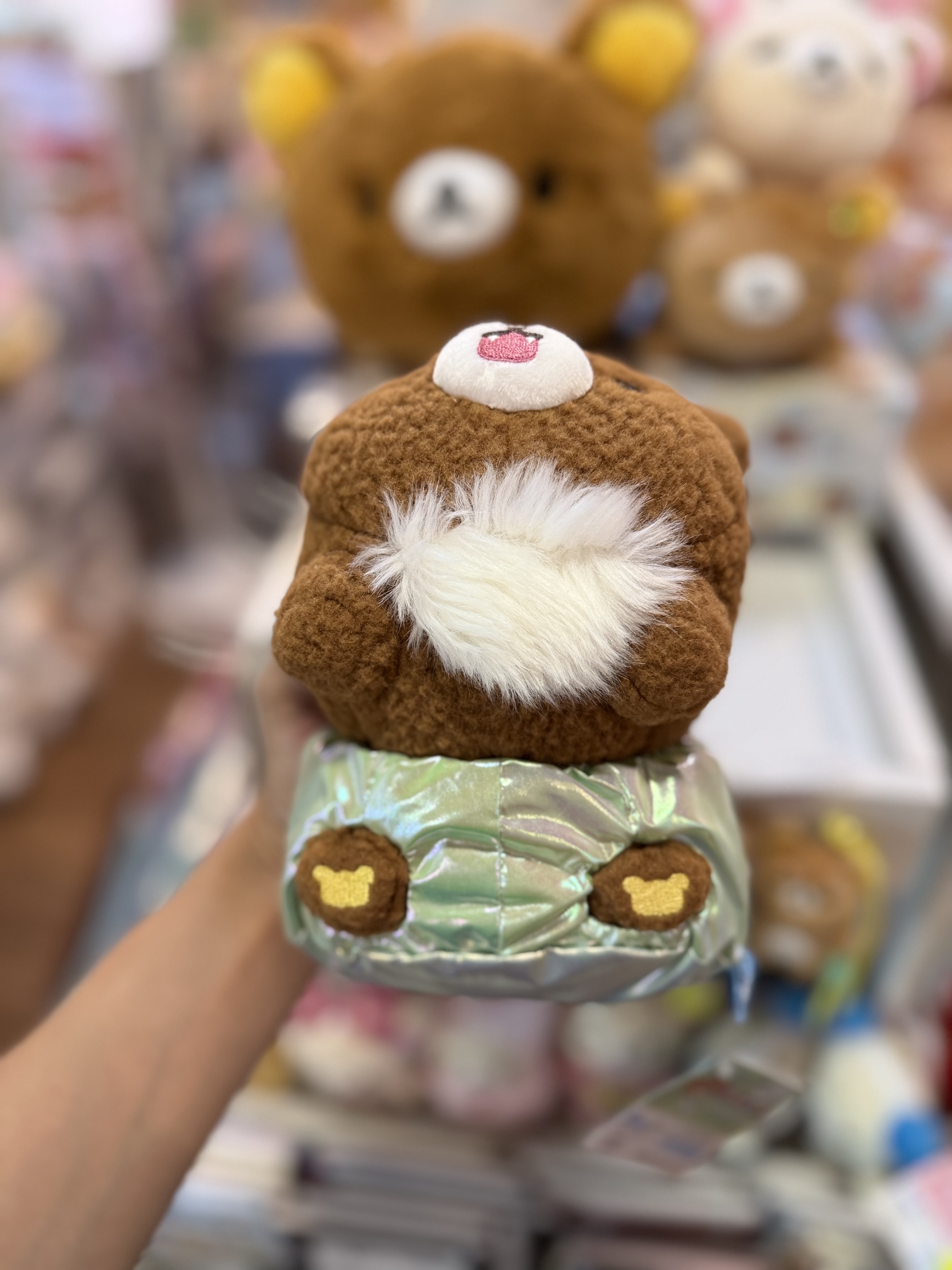 《現貨》全新rilakkuma 實驗室系列公仔 （耳仔可拉（小熊帽子可拉））