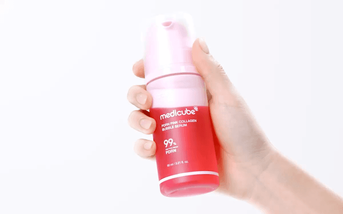 [韓國MEDICUBE ] 泡泡精華 PDRN粉紅膠原泡沫精華 PDRN Pink Collagen Bubble Serum（預購商品）