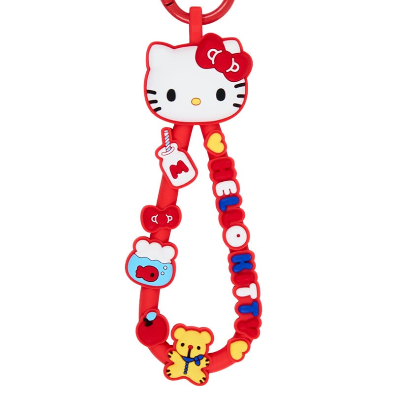 現貨｜Sanrio Hello Kitty 日版 橡膠繩 鎖匙扣 (82817-3)