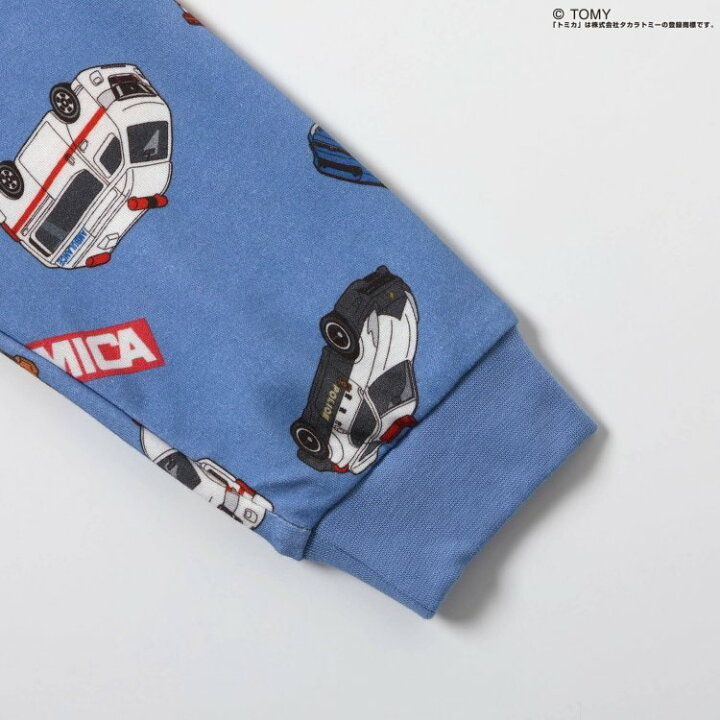 🇯🇵預訂 日本直送🇯🇵Breeze x Tomica系列三色車車印花長袖家居服上下套裝