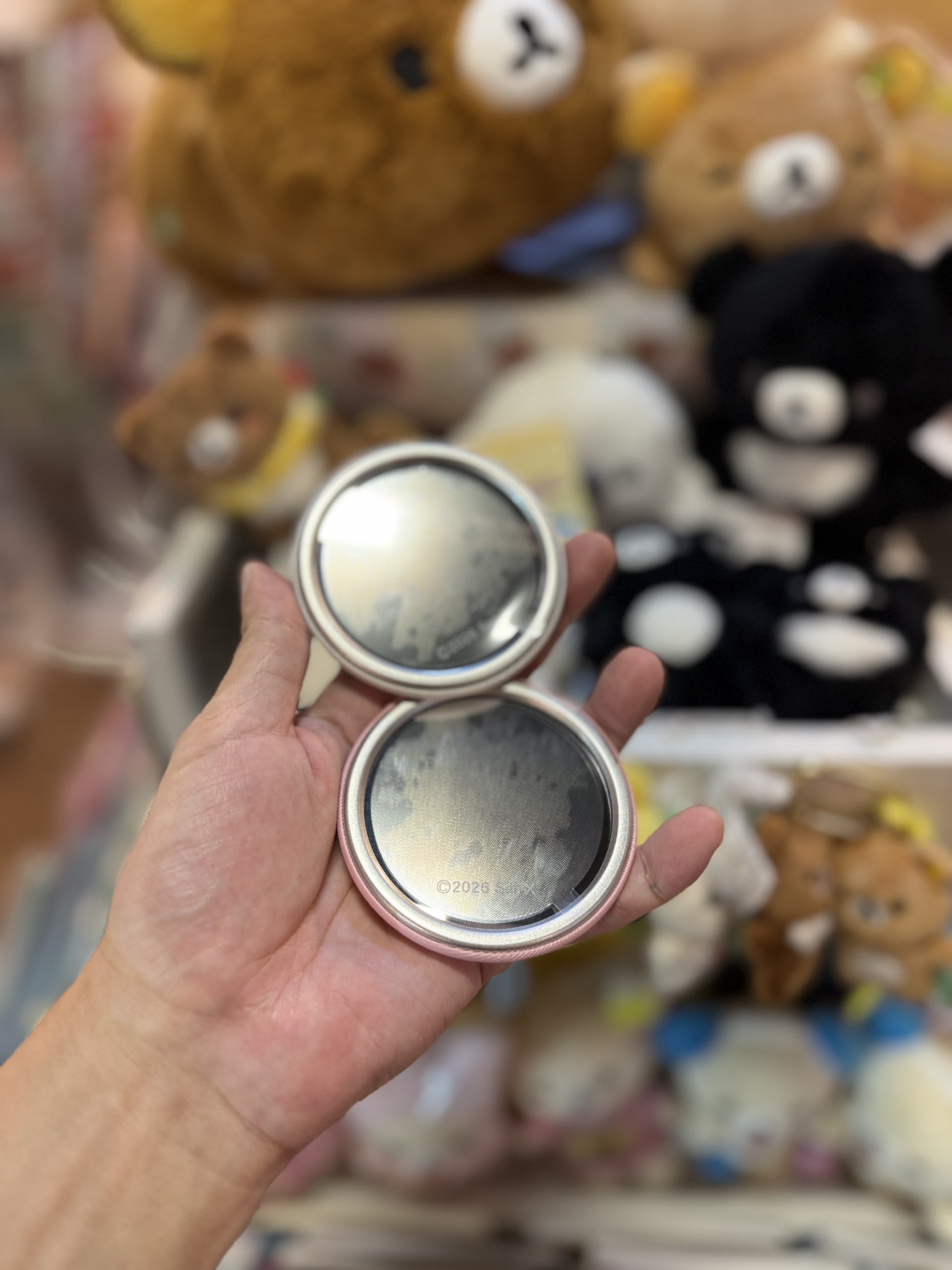 《現貨》全新日本松本清限定Rilakkuma 澡堂系列鏡仔