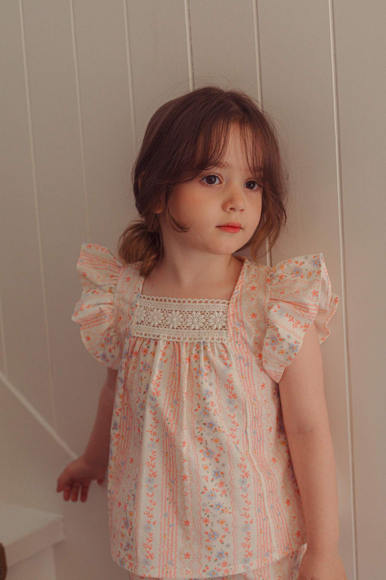 碎花 Lace Top / Pants 