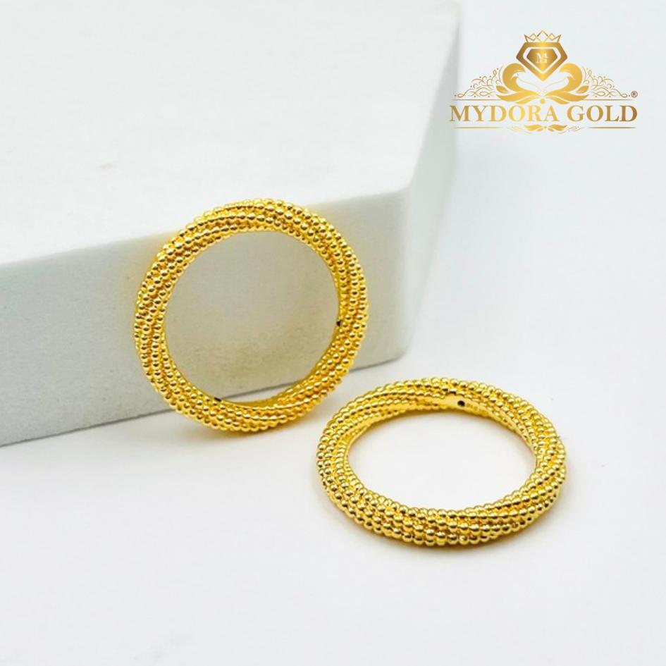 MYDORA Cincin Belah Rotan Pintal Jagung (5G) l EMAS 916/22K
