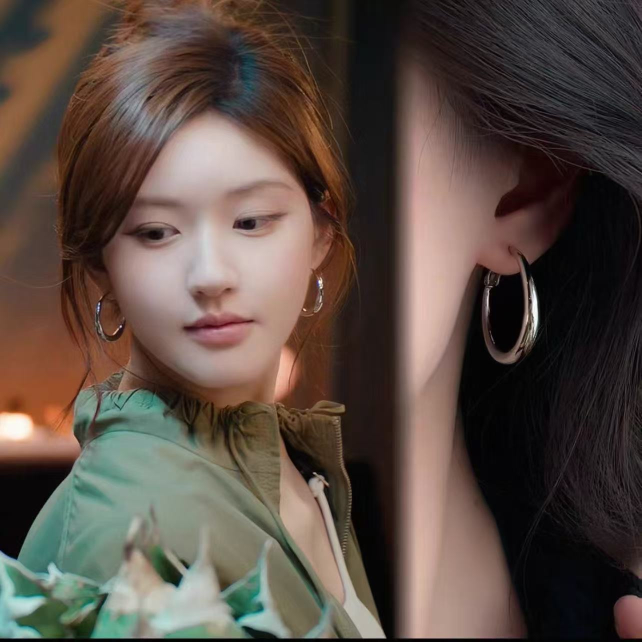 6670 露思同款高级感圈圈耳环