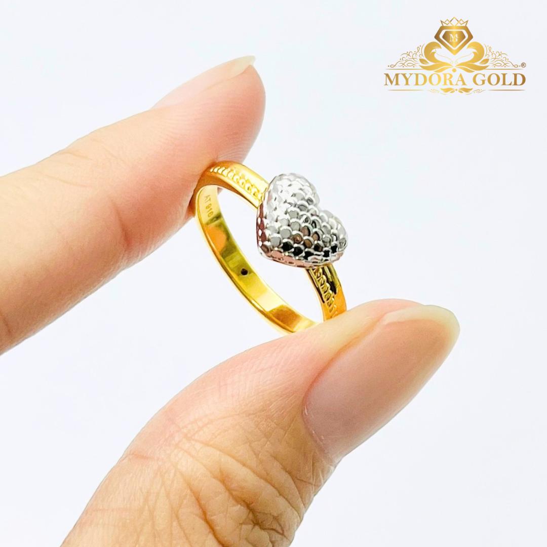 MYDORA Cincin Sisik Mini Love (5G) l EMAS 916/22K
