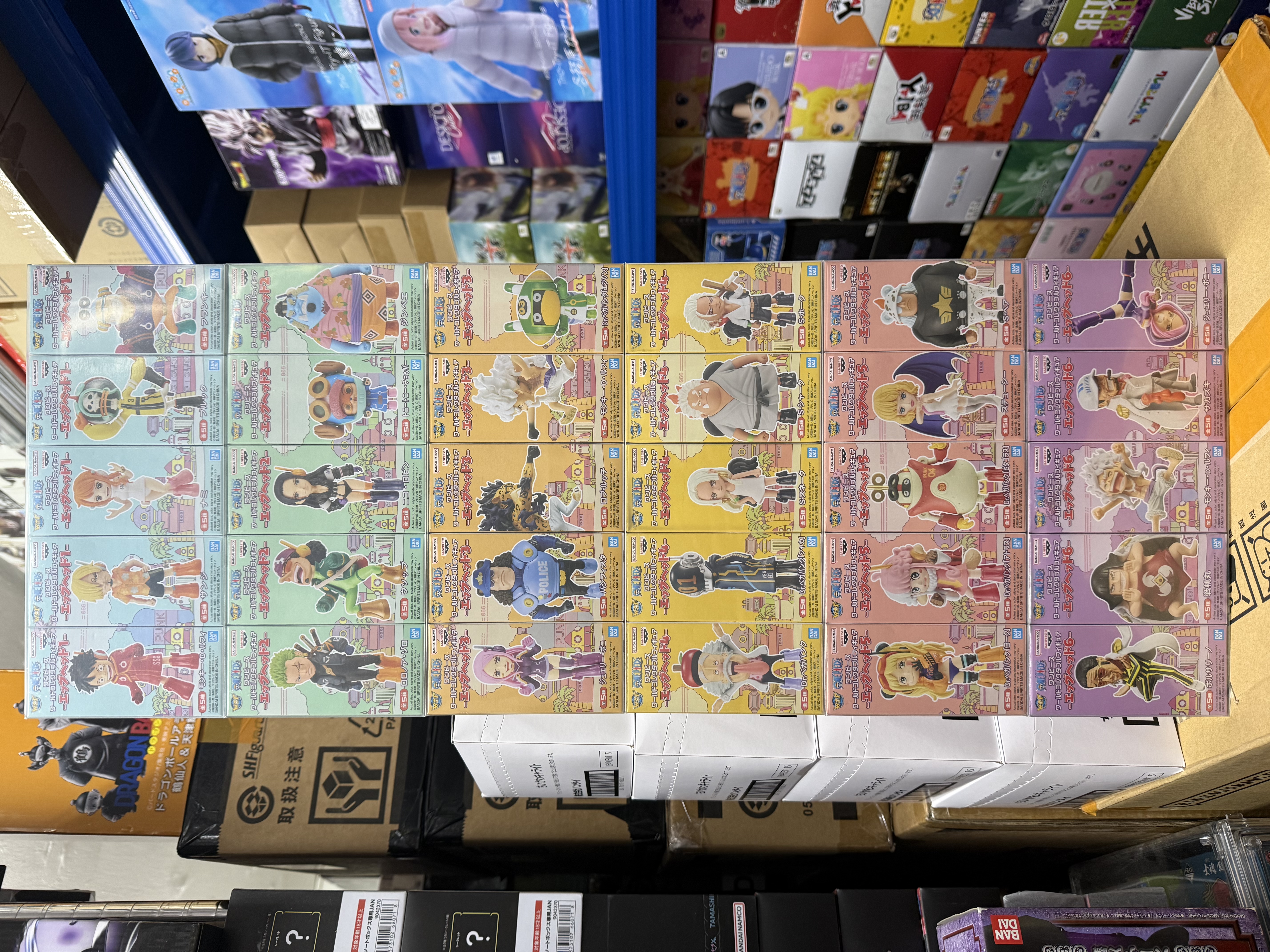 海賊王 WCF 蛋頭島 / 未來島 vol.1 - vol.6 全套25款 景品 figure 盒玩 One Piece Wcf Egghead vol.1-6 ( full set of 30) figure