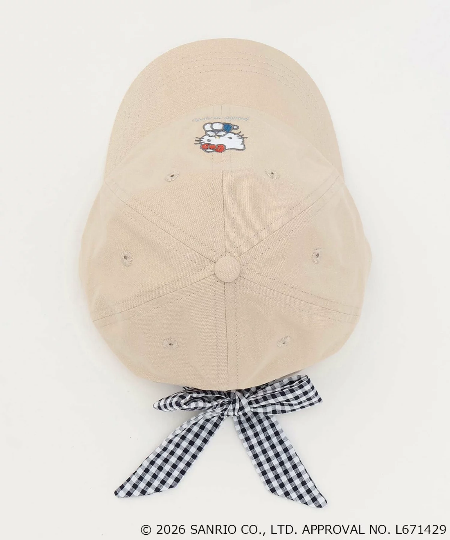 🆕【⭐訂購⭐】  🇯🇵日本直送 🌀#Sanrio 緞帶 刺繡 cap帽［3款選］🌀 [ELGA-0033][260806]