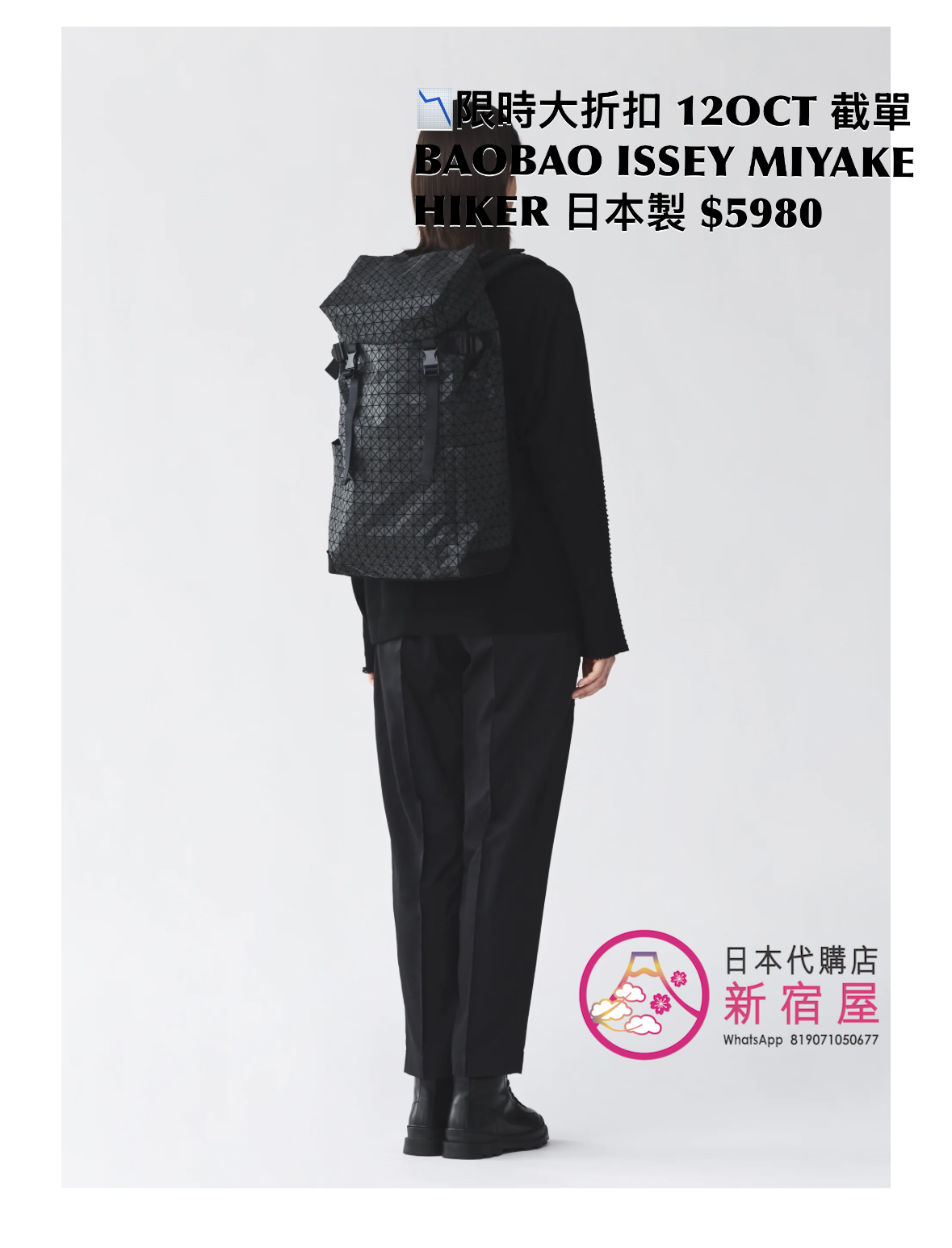 BAOBAO ISSEY MIYAKE HIKER