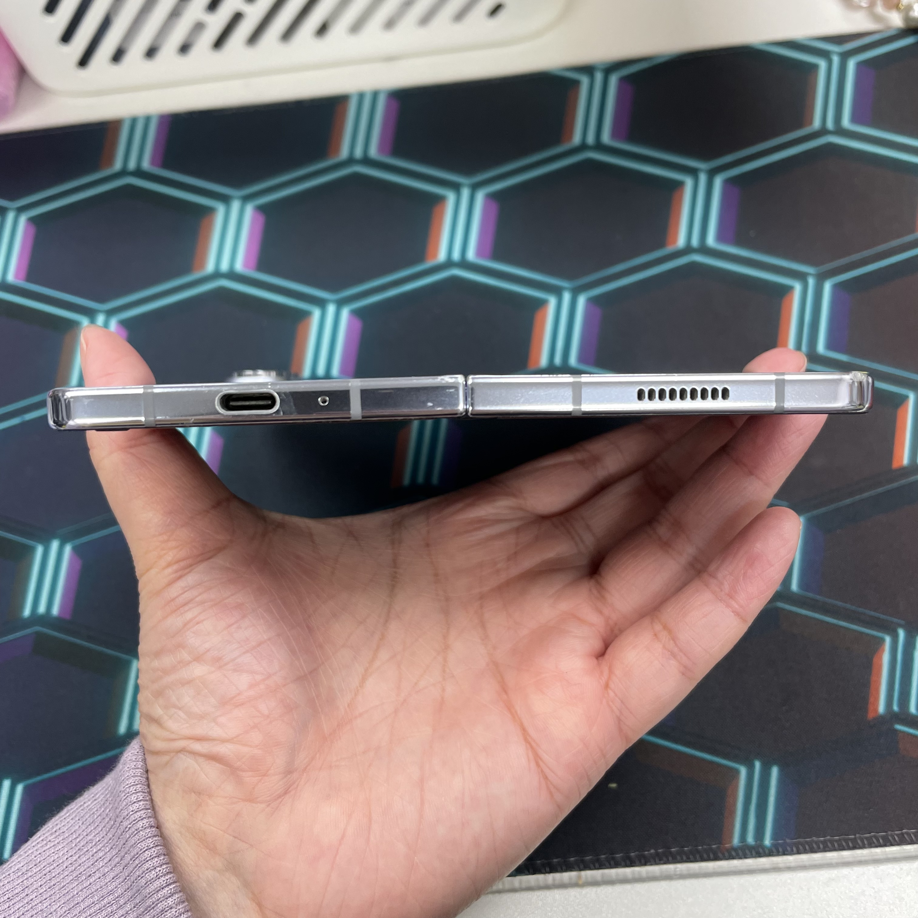 *5810 Galaxy Z Fold 5 靚機 12+512GB 藍色 blue