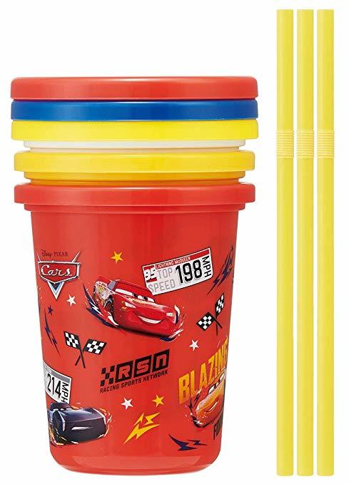 [現貨] [日本製] 反斗車王膠杯連飲管套裝 {TF445675}