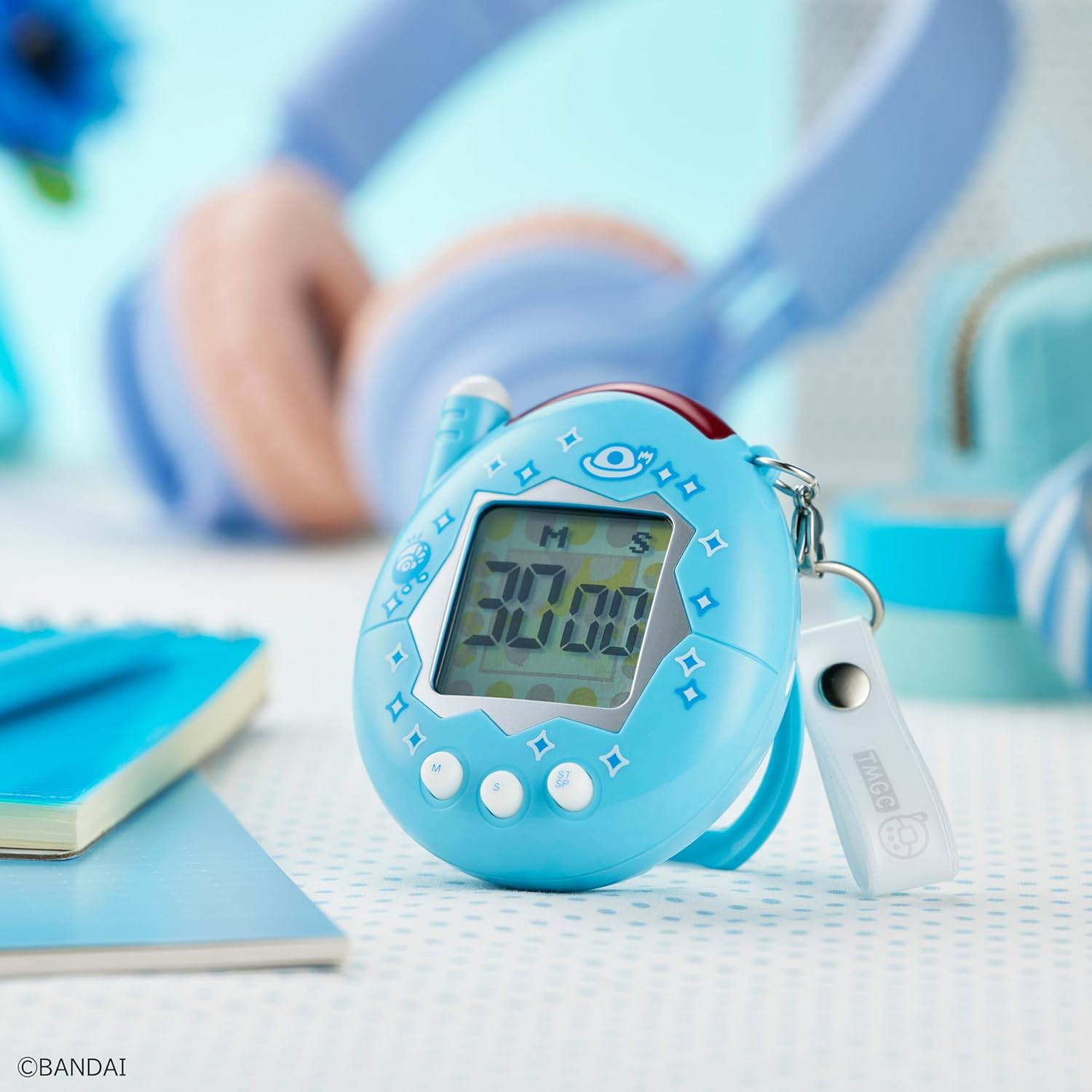 預訂 | 日本他媽哥池廚房計時器 (天藍色) | Tamagotchi 精品 | 他媽哥池玩具