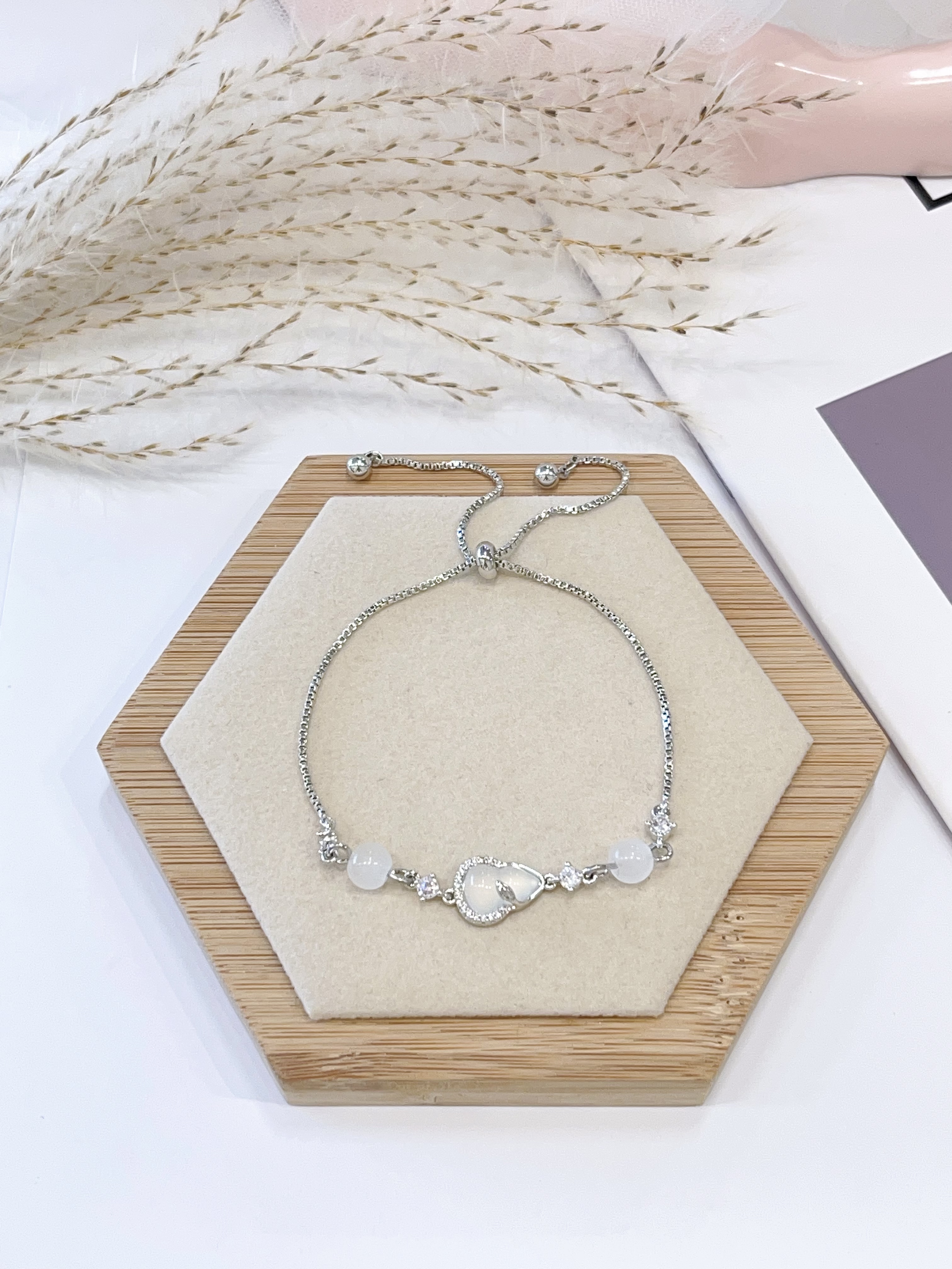 精致百搭葫芦抽绳手链