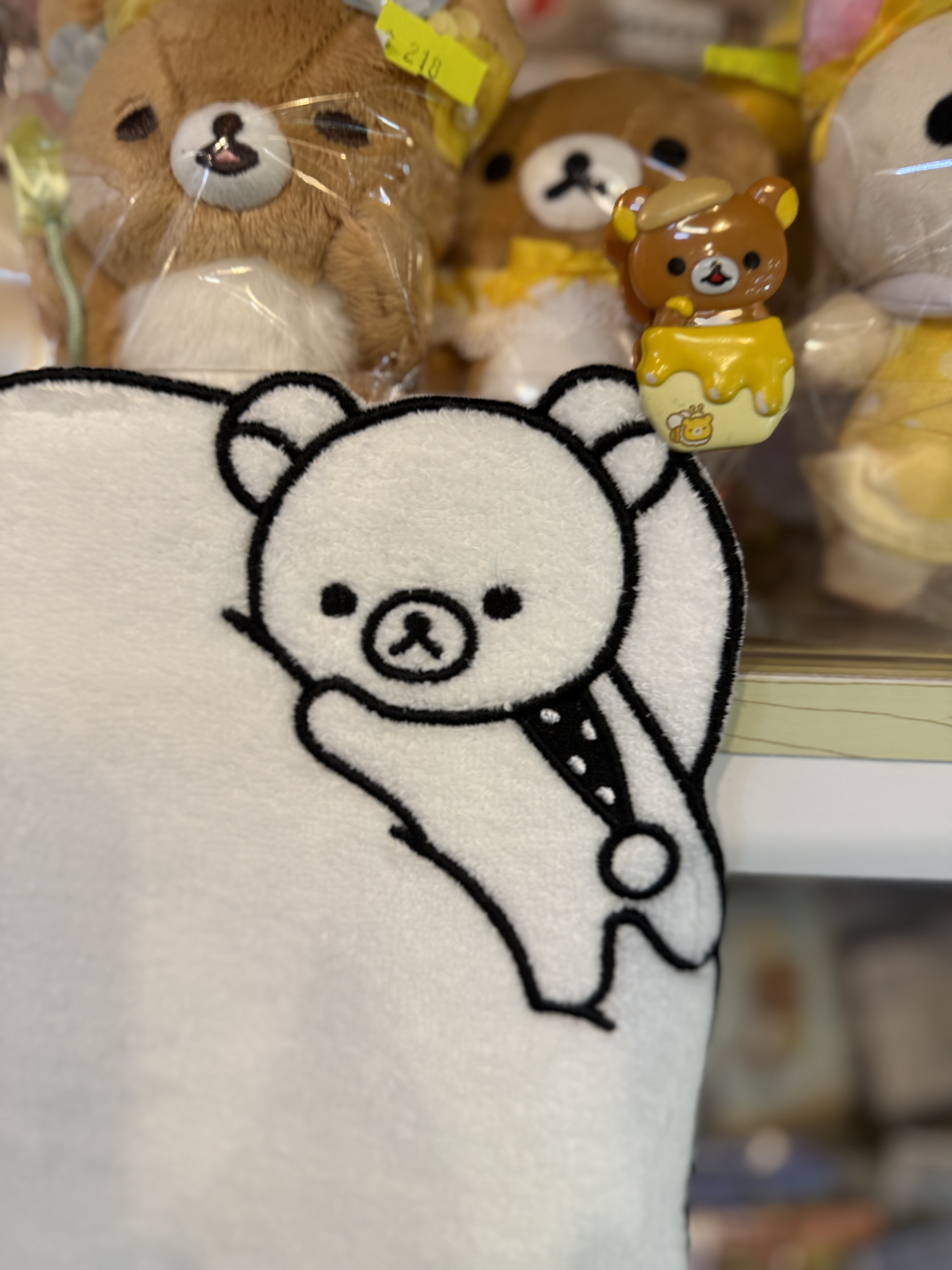 《現貨》全新Rilakkuma黑白造型毛巾仔