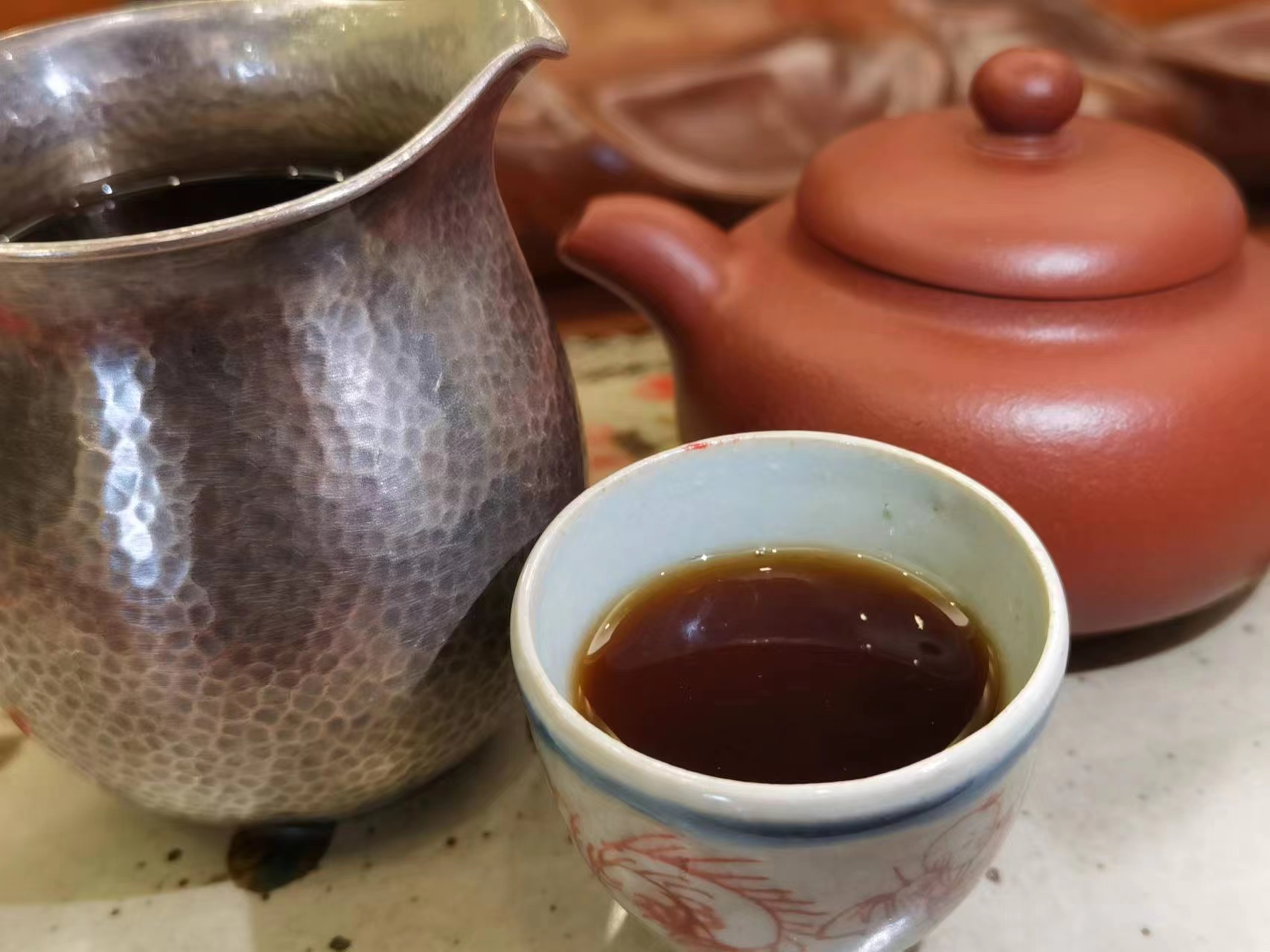 2006年 易武 熟茶磚 (原磚拆出) 8克x4包