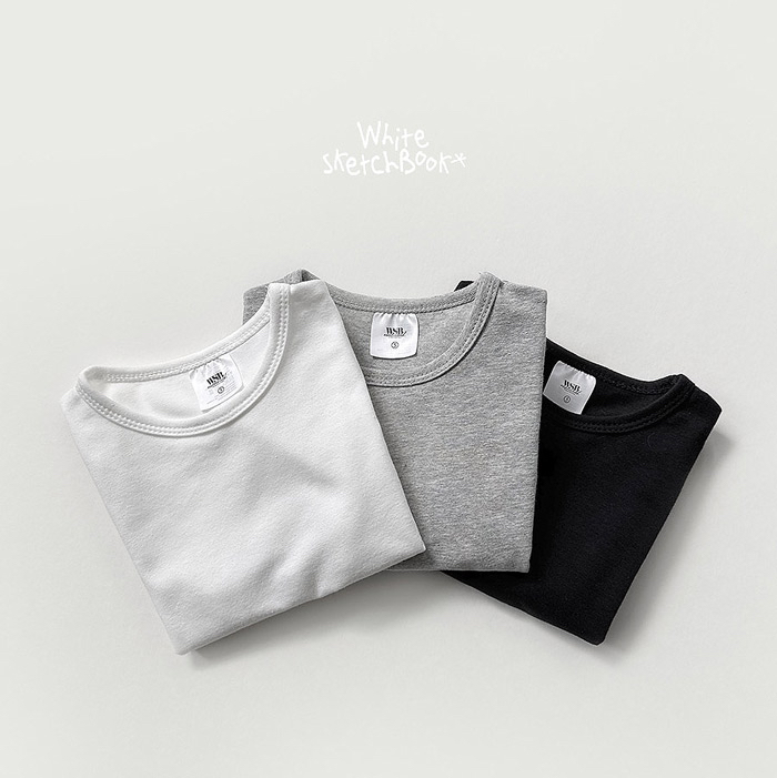 🇰🇷WhiteSketchBook tee