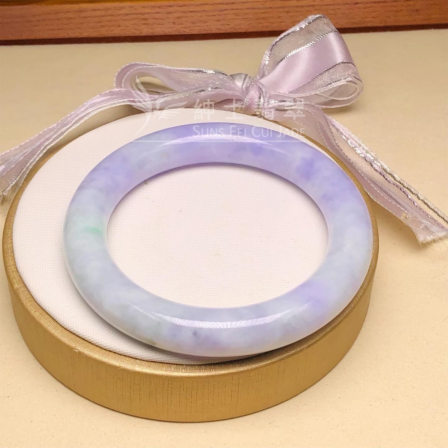 木那藍紫春彩圓鐲57.3mm