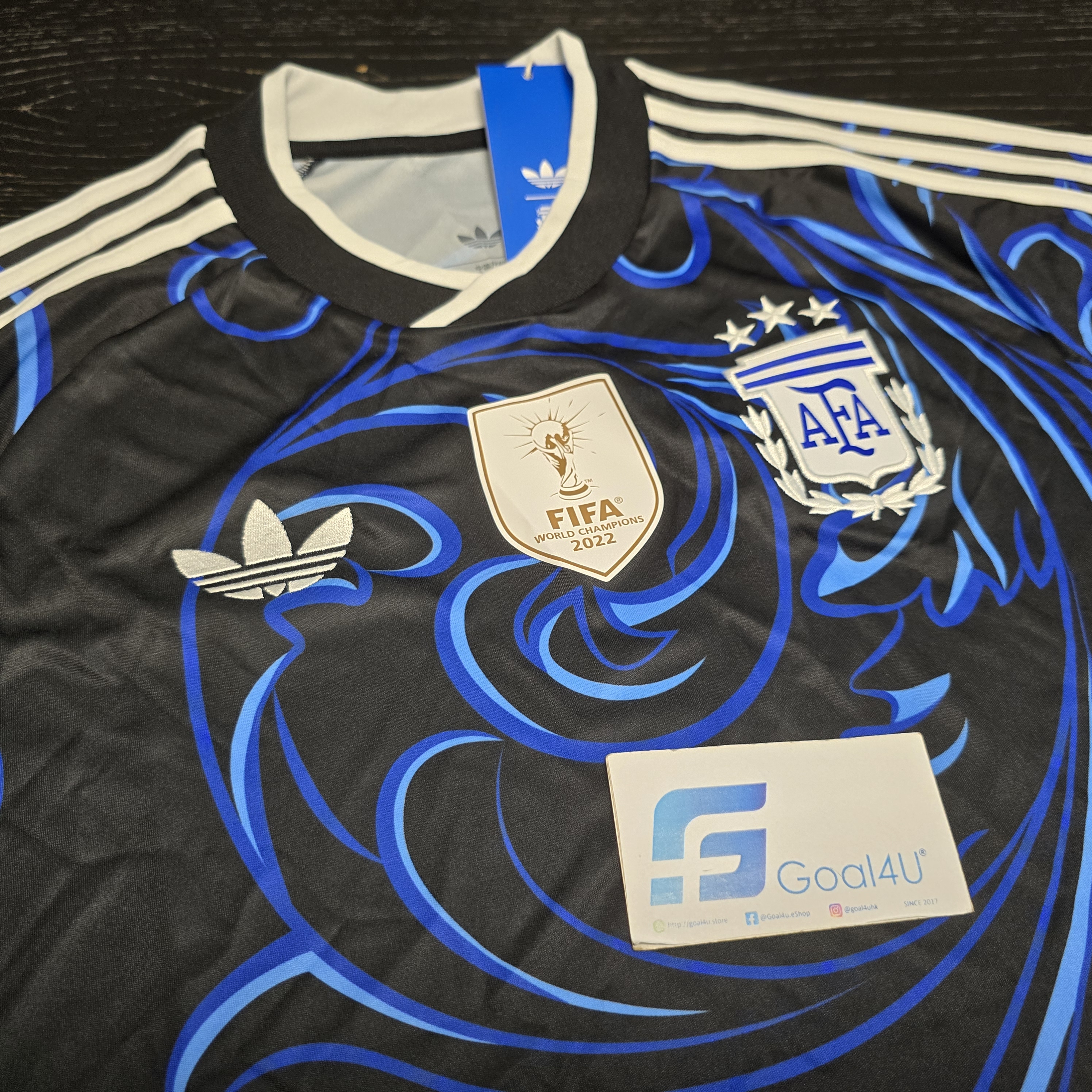 #部分碼現貨 🌀藍色漩渦 Adidas Argentina 阿根廷 2026-27 作客球迷版球衣 (可加印字章) JM8395