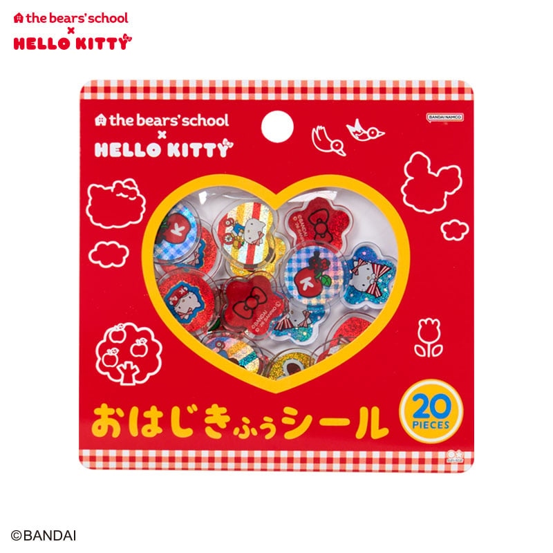🌸 【預訂】Sticker Set (RD) - The Bears' School x Kitty