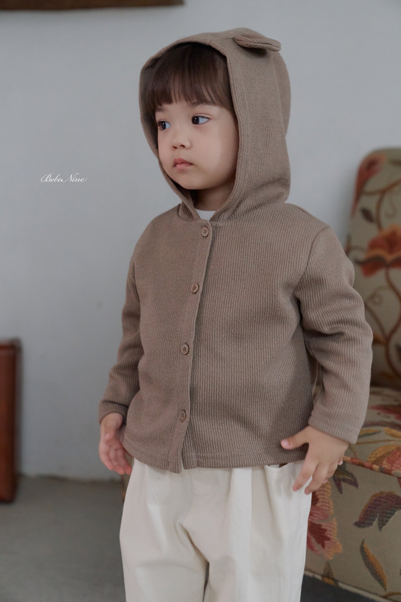 Bebenine Cookie Bear Cardigan