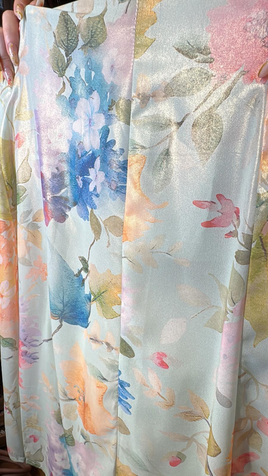 Watercolor Silky Floral OP #1410
