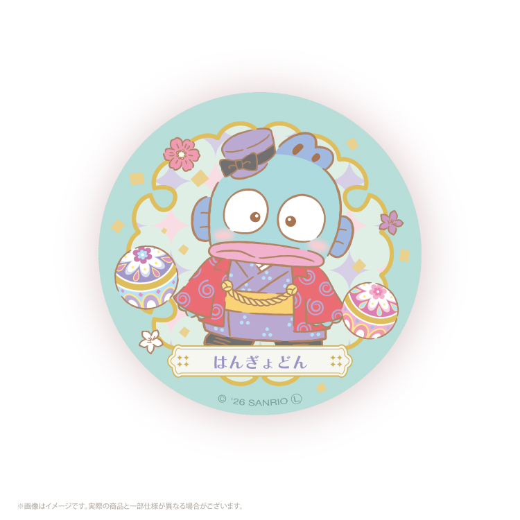 日本預訂📍日本Sanrio和風和服造型襟章 2026年2月下旬出貨