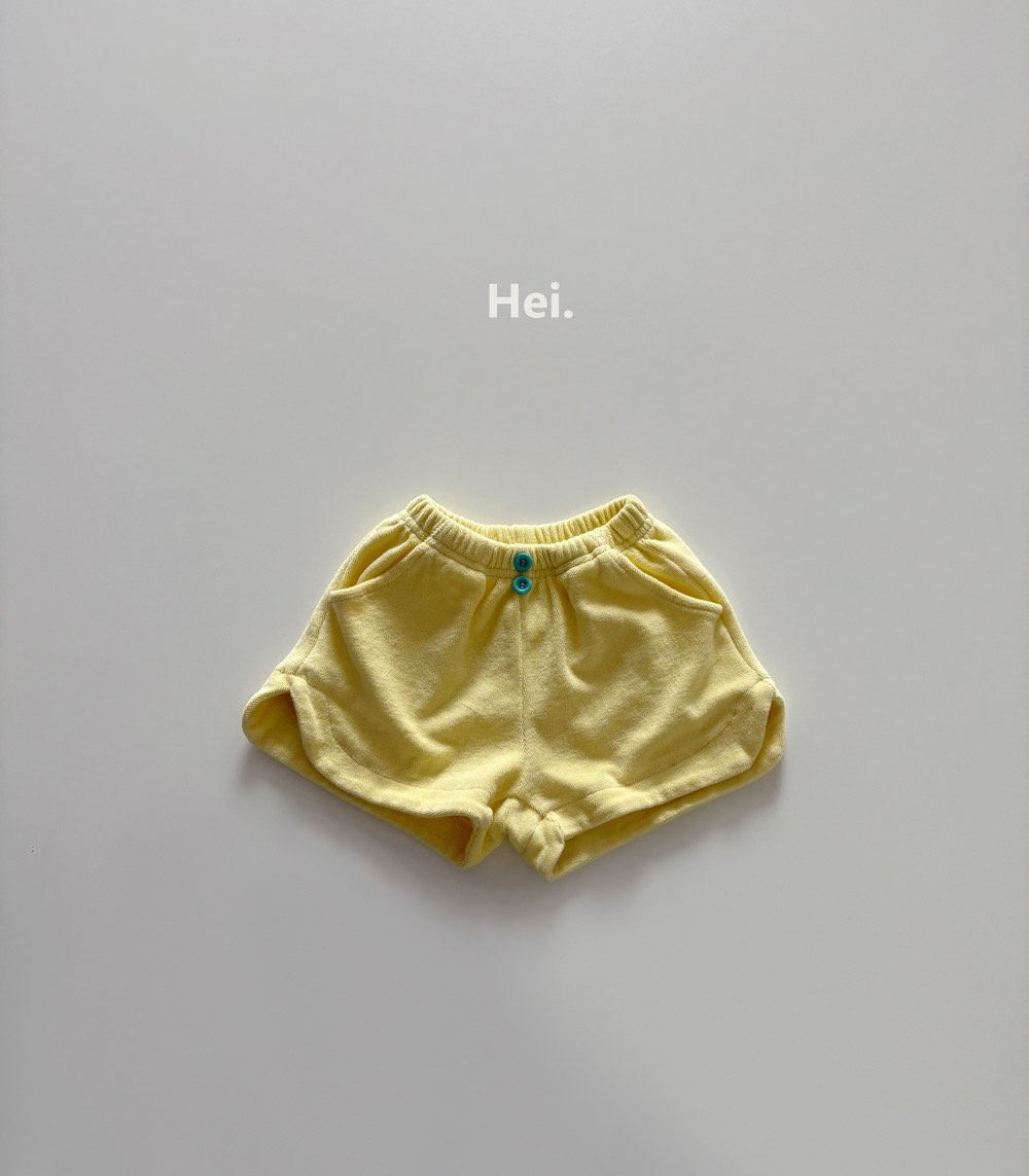Hei | Soft shorts(Orange L(110-120)