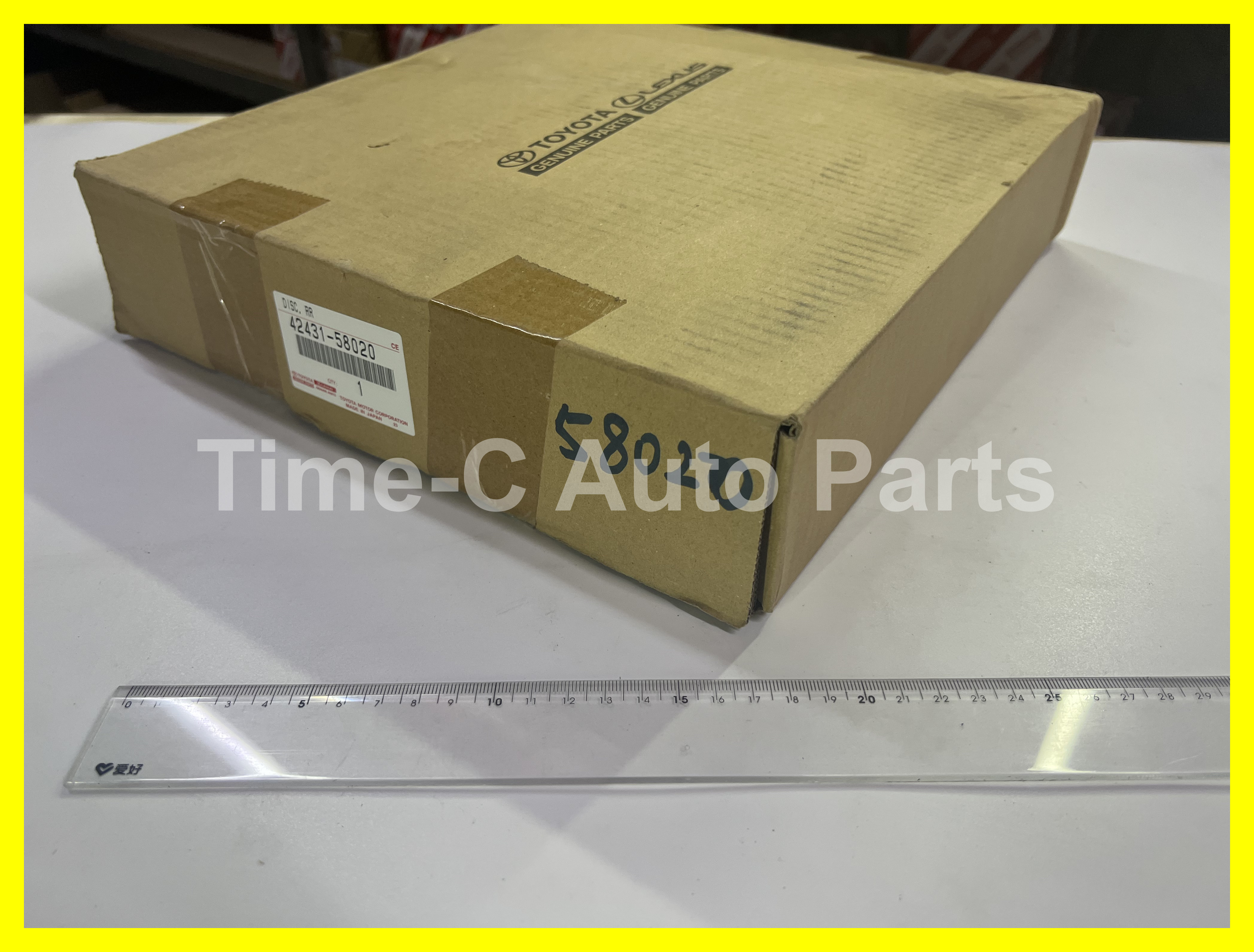 後煞車碟 42431-58020 - Toyota Alphard Vellfire 20系
