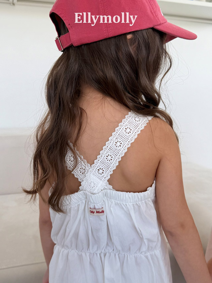 🇰🇷Ellymolly連身褲Ivory