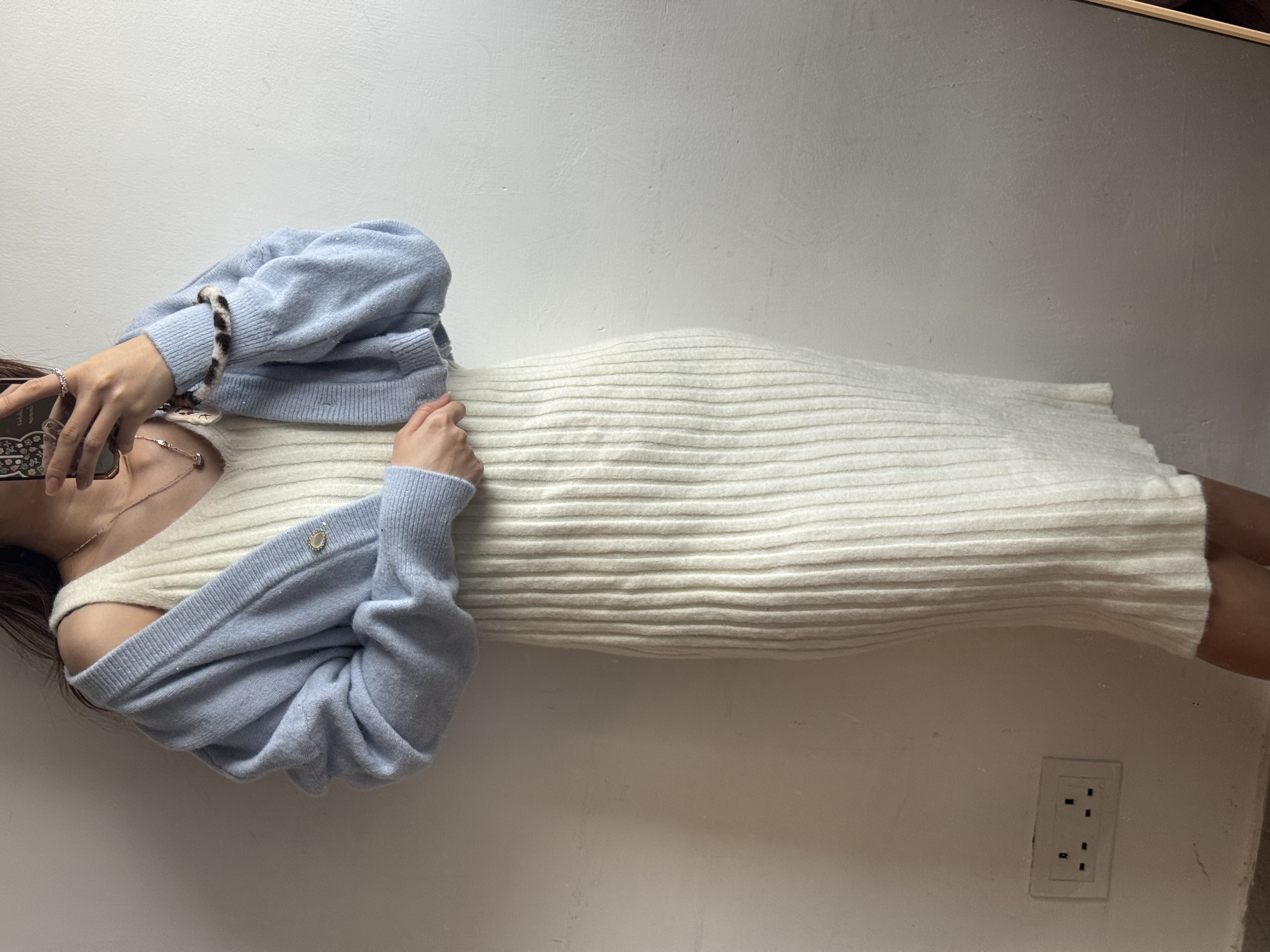 特價 外套+背心裙set 