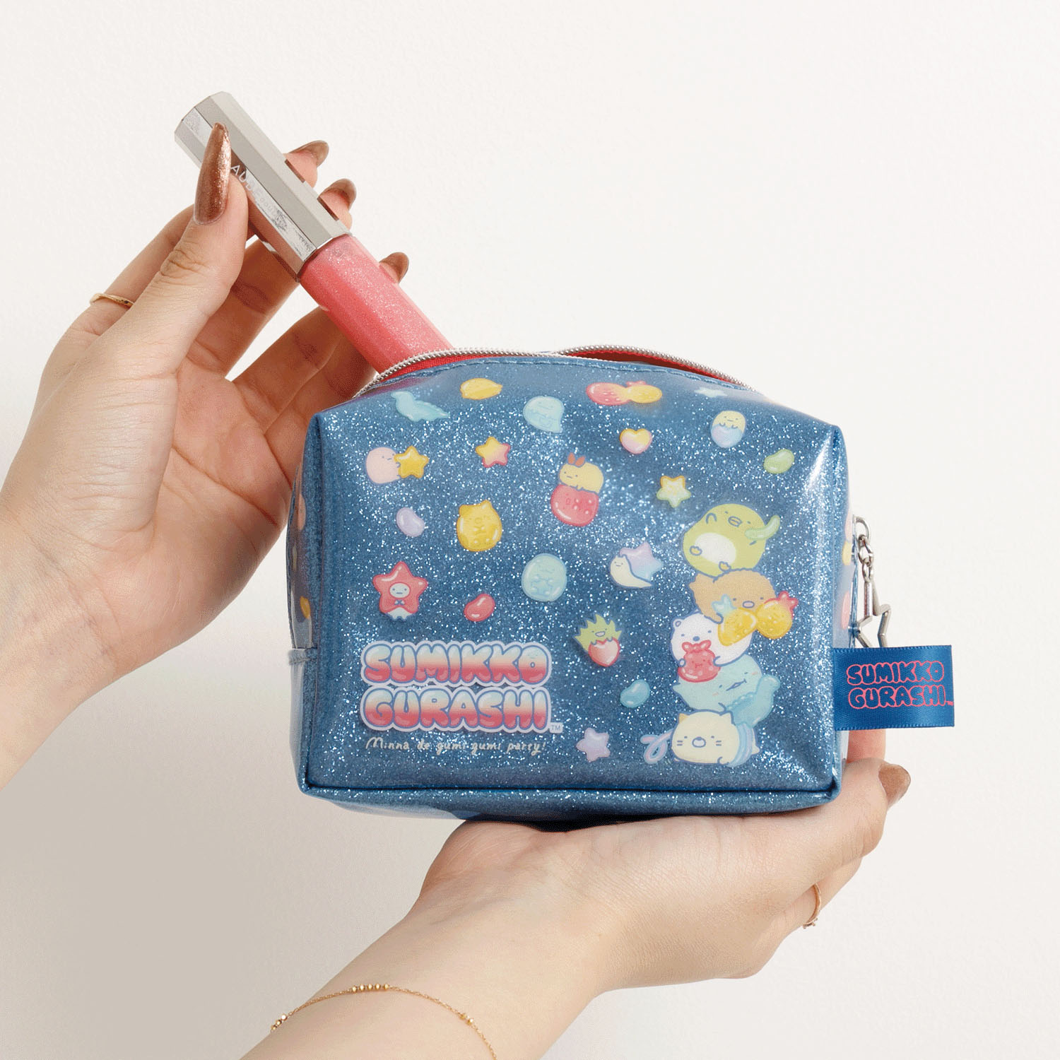 角落生物 - 軟糖派對系列小物包 (藍色角色款)