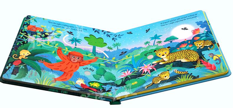 Usborne Jungle Sounds 叢林發聲書