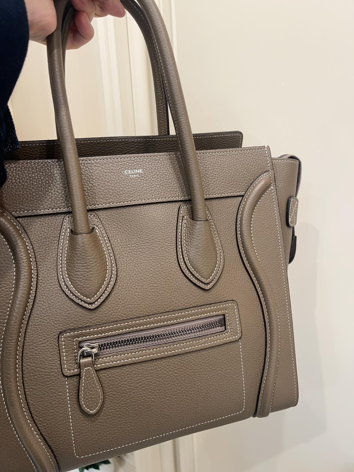 Celine Micro Luggage 100%Authentic, 98%New ✅Dust bag