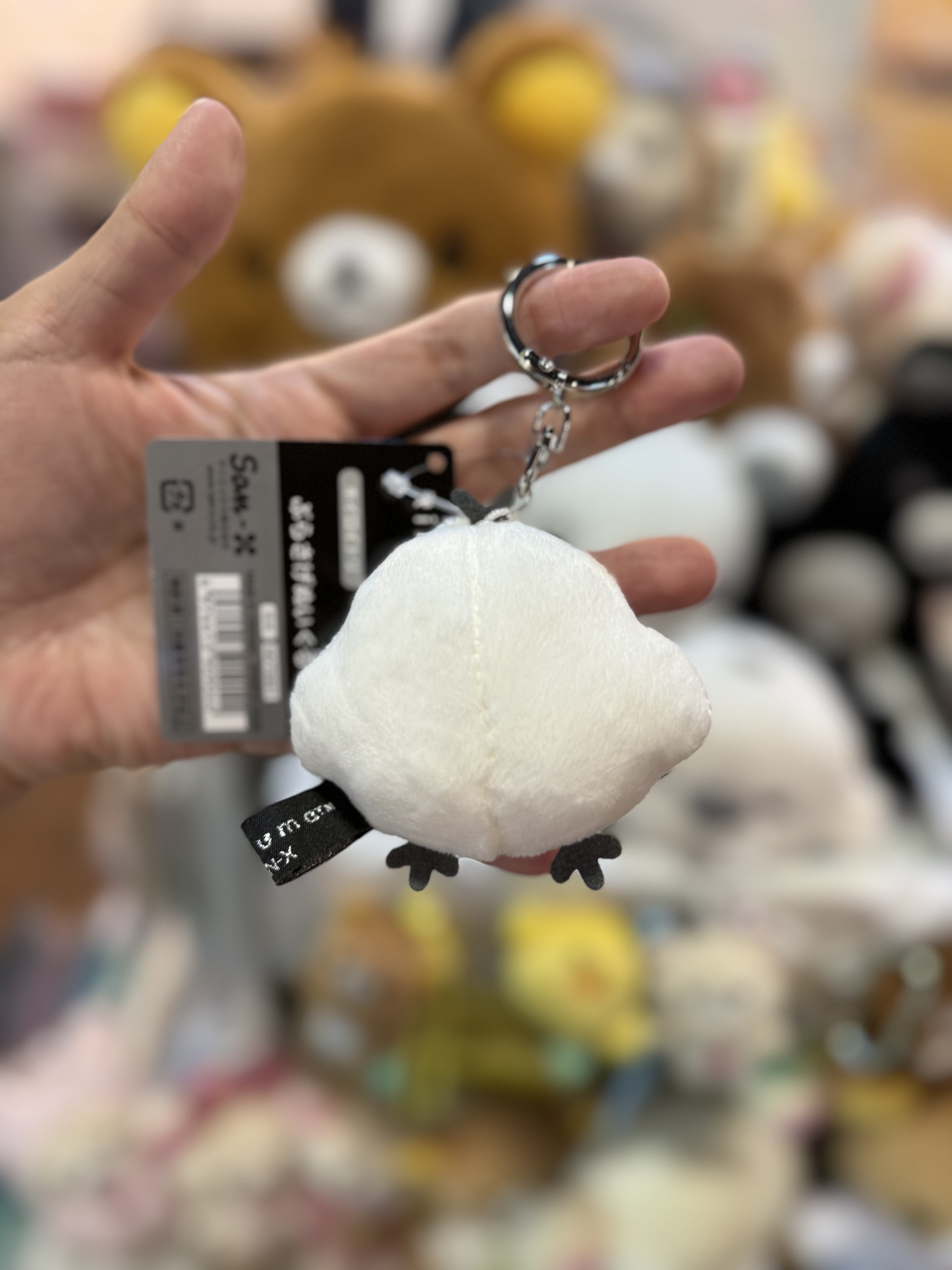 《現貨》全新黑白造型白色小雞掛飾