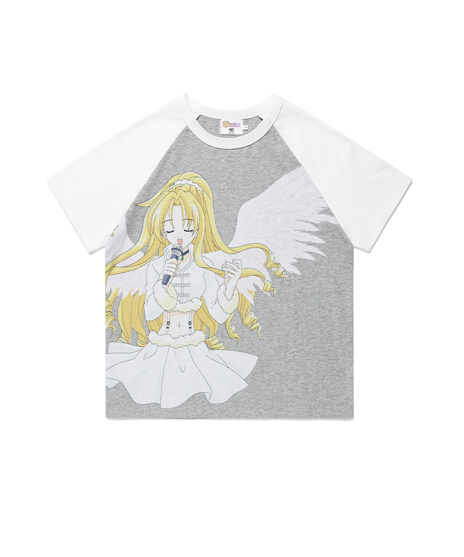 W ANGEL RAGLAN SS TEE｜韓國 星河滿月 X CAVISH 服飾系列 (Full Moon） (26204-P)