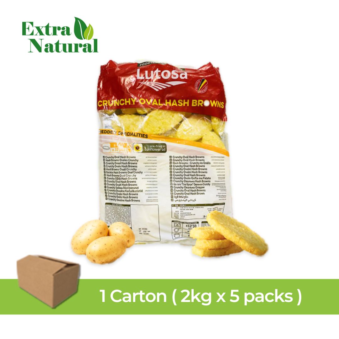 Lutosa Crunchy Oval Potato Hash Brown