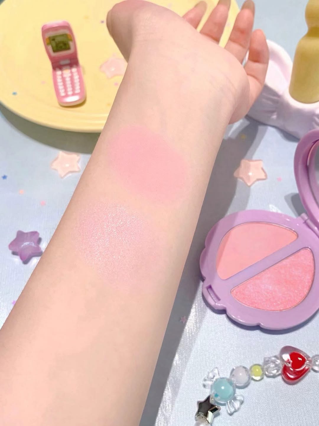 《Early Bird》Little Blush Palette 雙色胭脂｜Polly Pocket X dasique (26142-P）