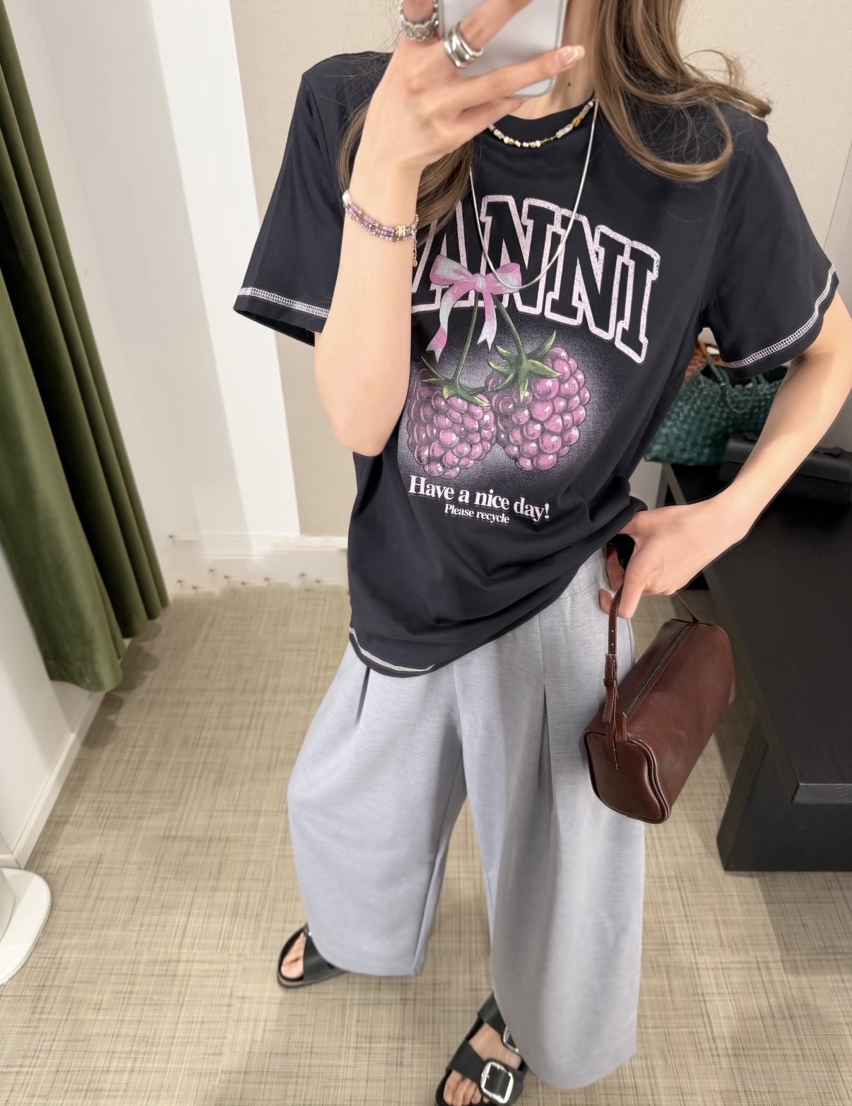 訂貨📮新款✨Ganni 短Tee 夏天必備XS S M L